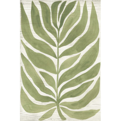 Feuille de palmier Driftwood I
