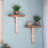 T-Shaped Fir Bracket Shelf