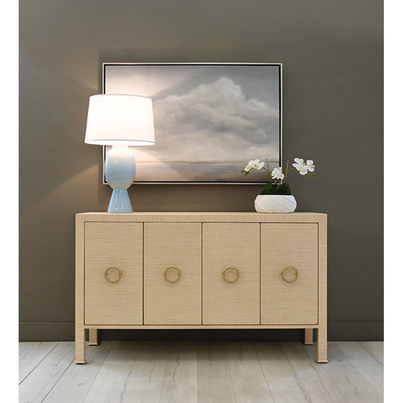 Dover Table Lamp, Light Blue