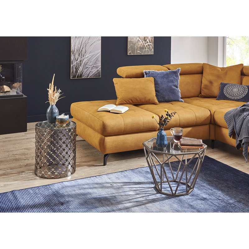 Mercy glass side table