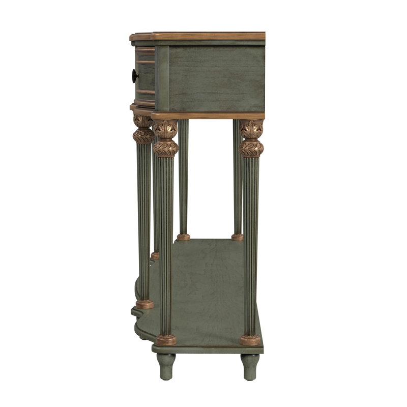 Peyton Console Table, Pastel Green