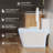 Non-electric Bidet Toilet Combo, Powerful Dual Flush and MAP 1000g, Comfortable Chair Height Toilet,  Quiet Close Bidet Seat