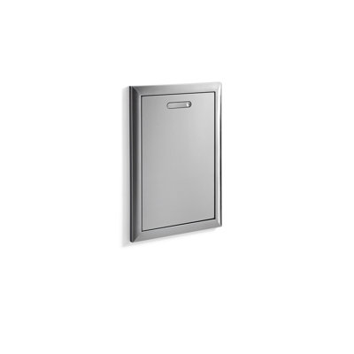 Ventana Steel Trash Bin
