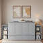 Lit escamotable avec tiroirs de rangement spacieux et tablettes ouvertes-970213976