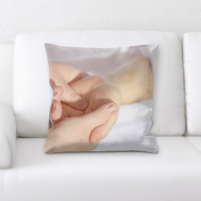 Microsuede Throw Pillow