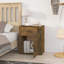 Karinn 50cm W Manufactured Wood Bedside Table-1365219963