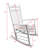 Balcony Porch Adult Rocking Chair-2036257455