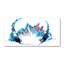 50cm W x 100cm L Glass Peel and Stick Panel