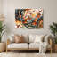 Oiseaux communs, art mural noir Redstart