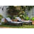 Outdoor Polyethylene (PE) Wicker Chaise Lounge, Patio Single Chaise With Cushions For Backyard/Poolside/Garden-1032773027