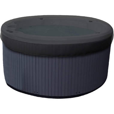 Covers & All Heavy-Duty Outdoor Waterproof Round Hot Tub Cover, Patio UV  Protected Spa Cover