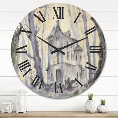 Solid Wood Wall Clock
