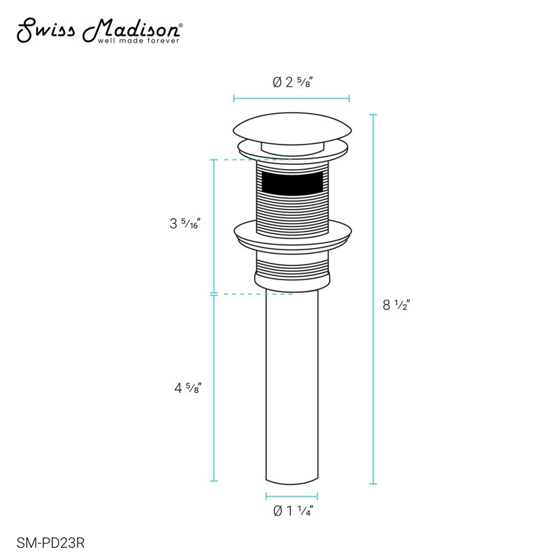 Swiss Madison Full Bath Suite (SM-AB541)