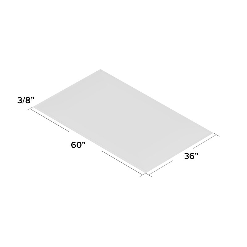Tapis de porte, Vert, Rectangle 3 pi x 5 pi