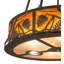 26" Long Pinecone Oblong Inverted Pendant