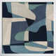 Gaye Handmade Wool Teal/Navy/Beige Rug