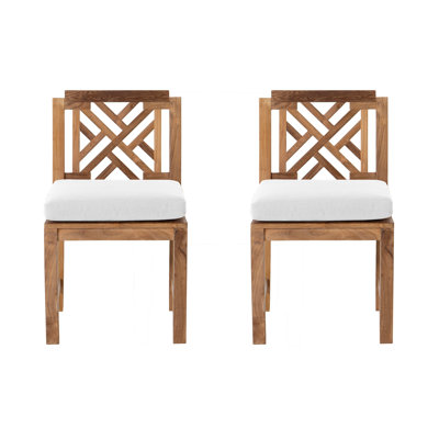 Monterey Fabric Mission Back Side Chair