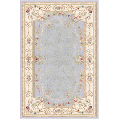 Luxurious Hall Carpet, 100% Velvet Fabric, 39.4 x 59.1 inches | Non-Slip Cotton Sole, 0.4 in Pile Height | Antibacterial, Machine Washable | 3D Digital Printing, Elegant Design for Home Décor & Comfort