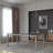 Alyisa 8 - Person Glass Top Four Leg Dining Set