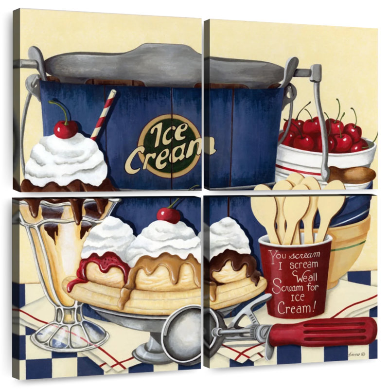 Yarlin Sweets Ice Cream, H 57 po x l 57 po