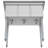 36 in. Three Compartment Stainless Steel Commercial Sink, Bowl Size 10" x 14" x 10" SC101410-N3.