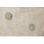 Hippy Hand Tufted Cotton Polka Dots Area Rug in Green/Beige