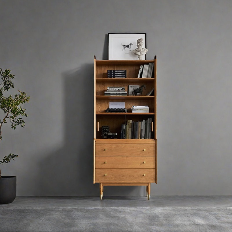Une bibliothèque au design unique de style nordique