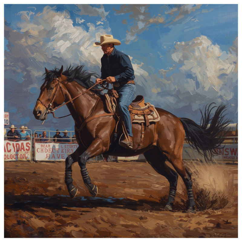 Rideaux de douche Cowboy, L 70 po x H 84 po