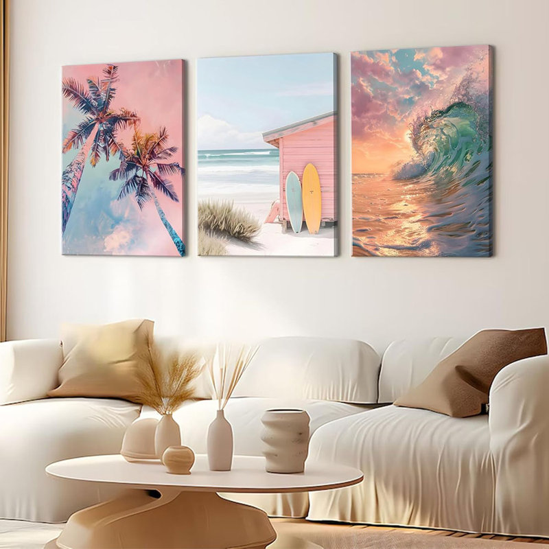 3 Piece Wrapped Canvas Print