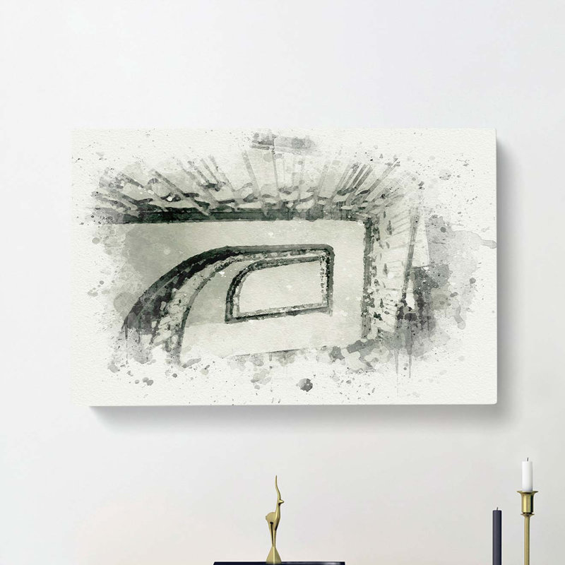 Rectangular Staircase In Abstract - Wrapped Canvas, 40cm H x 60cm W x 3cm D
