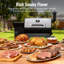 Z GRILLS Classic ZPG-7002B3E 697 sq. in. 8-in-1 Wood Pellet Grill and Smoker