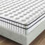 Matelas en mousse à mémoire de forme moyenne pour grand lit de 12 po Quin et matelas hybride ensaché individuellement-89304062