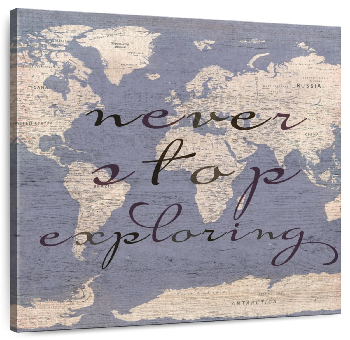 Trinx Never Stop Exploring World Map | Wayfair
