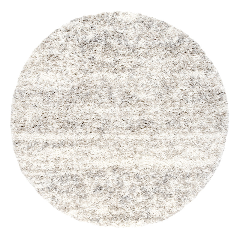Solid Colour Area Rug, Round 183cm