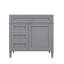 Meuble-lavabo contemporain de 36 po avec lavabo à montage sur le dessus et armoire de rangement contemporaine comprenant 2 tiroirs-4764281-4764284