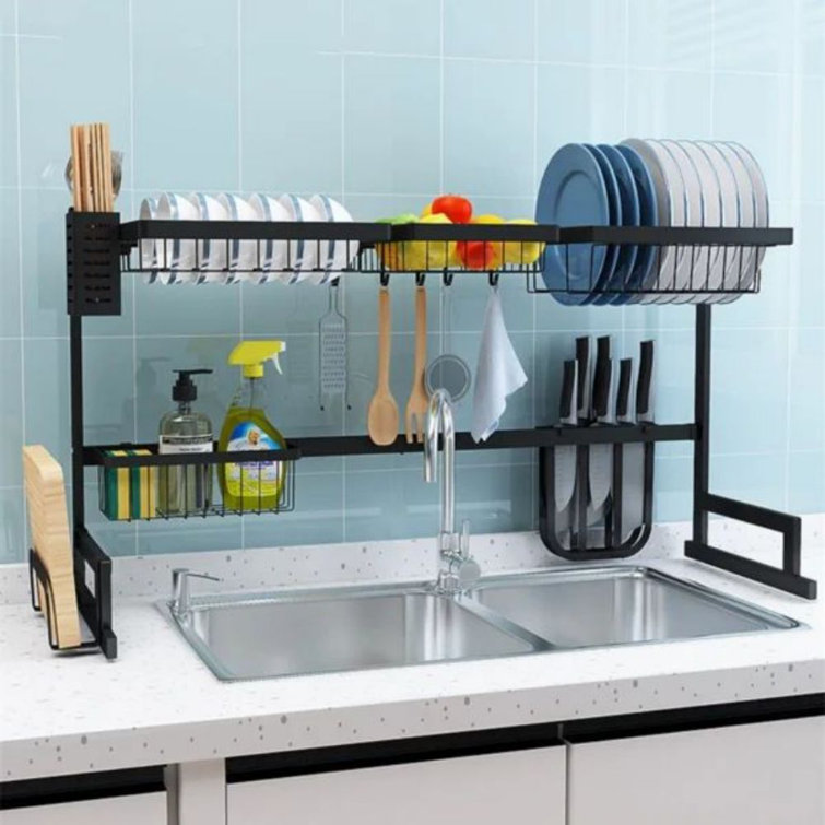 Dish Drying Rack, 1Easylife 2-Tier Large Drainboard India