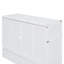 Lit escamotable double avec port USB et grand tiroir, blanc-1905659865-1905659864