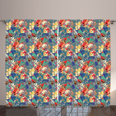 Semi Sheer Curtain Pair