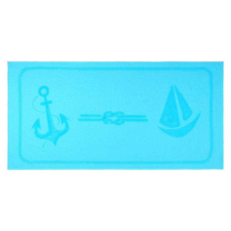 Sail Beach Towel, Turquoise
