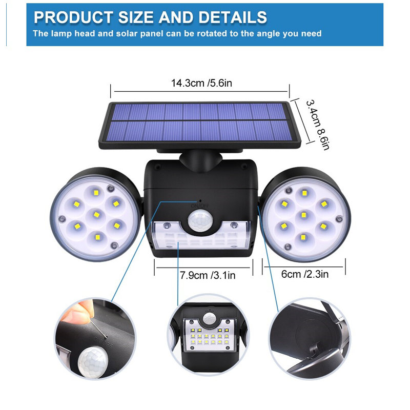 Cornette Plastic Low Voltage Solar Powered Deck Light Pack