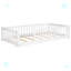 Lit plateforme simple avec clôture sans porte-88087955