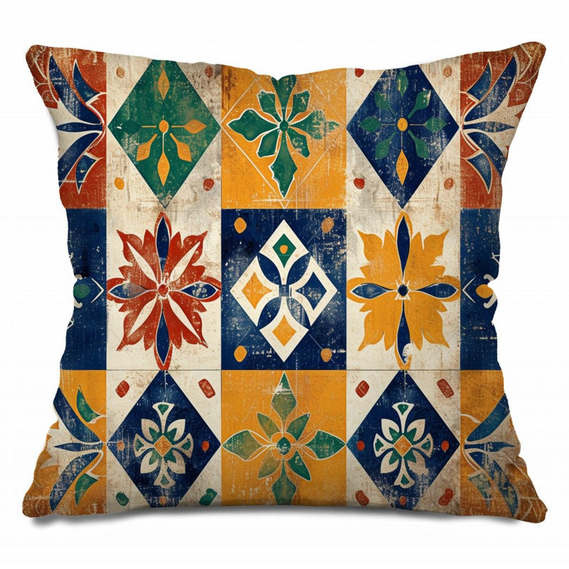 Coussin décoratif en céramique, coussins décoratifs, H 14 po x l 14 po