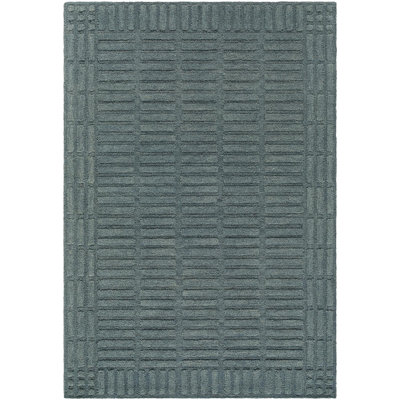 Wright Hand-Tufted Patterned Geometric Rug