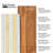 Decorative Solid Wood Wall Panel with Adhesive 3M Tape - 95 sq. ft. -113402933