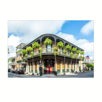 New Orleans Historic French Quarter Architecture Photography Wall Art Print