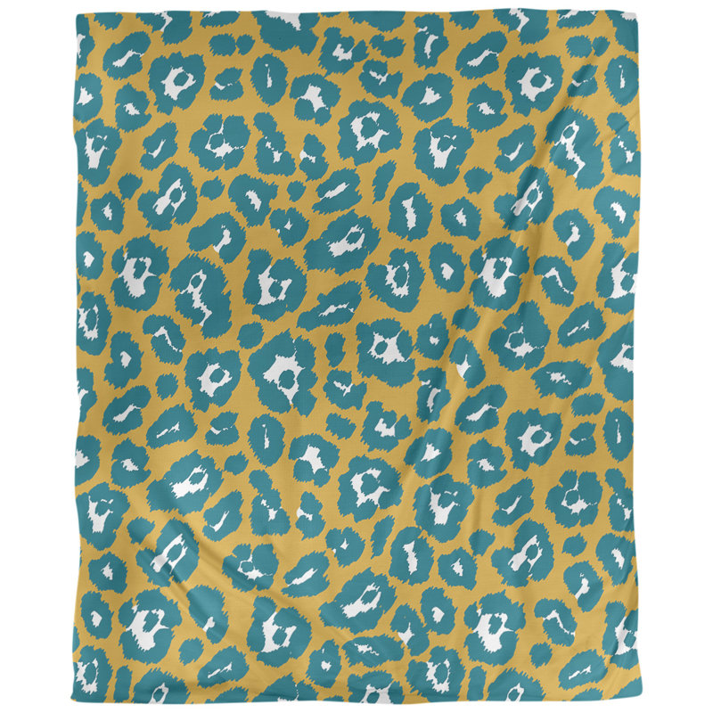 Housse de couette simple Freidrich, Polyester brossé, Jaune/vert, Housse de couette pour grand lit