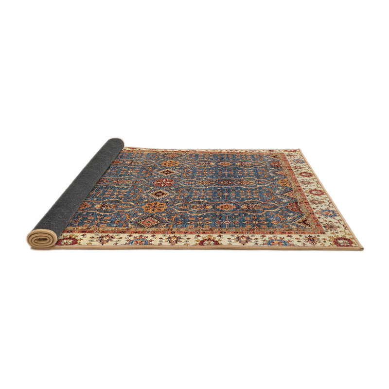 Abstract Indoor Rug, Round 7'