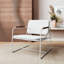 Fauteuil d'appoint blanc en pourquoi Whythe-597825396-597825397