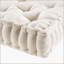 Coussin de sol carré en poly chenille-107559296