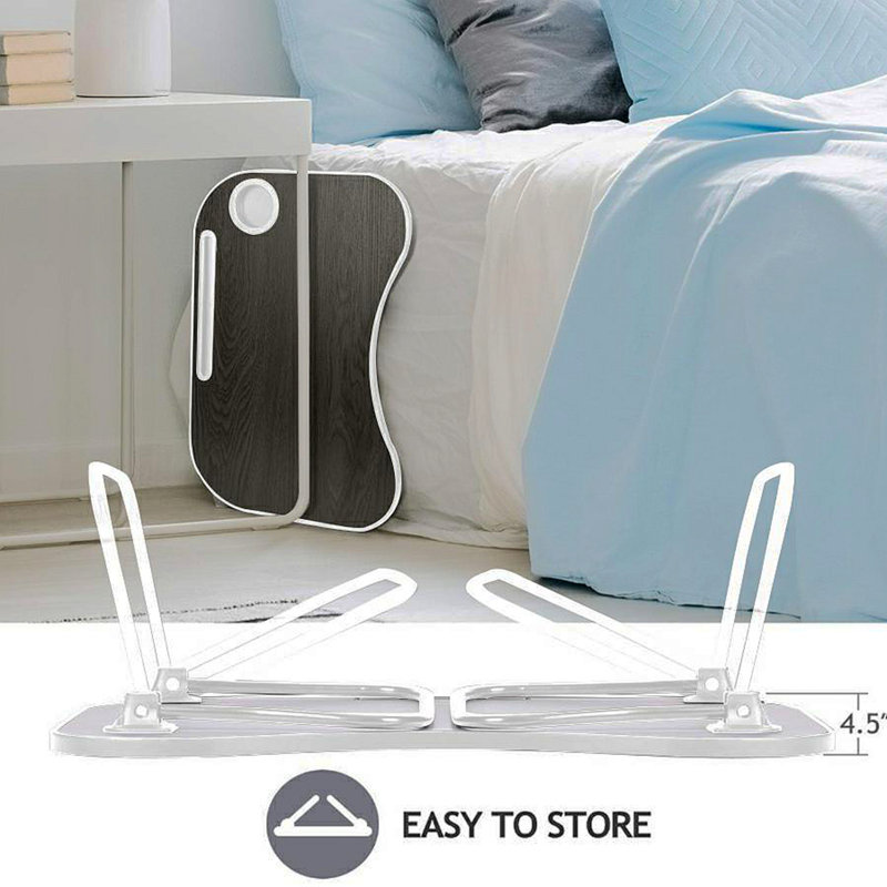 Support d'ordinateur portable pour lit (noir), Noir
